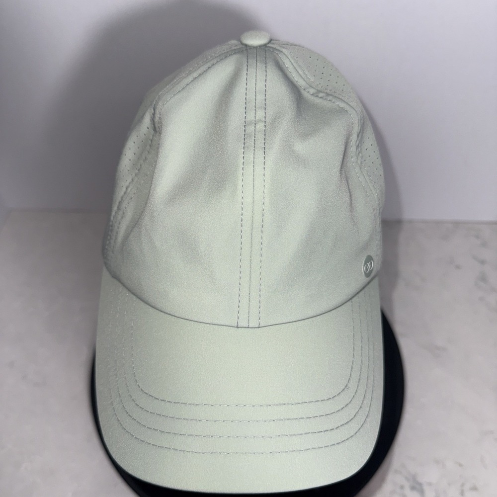 Calia Womens One Size Fits Most Elastic Ponytail Cap MintGreen Perforated Sides